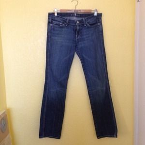 7 for all Mankind Straight Leg Jeans