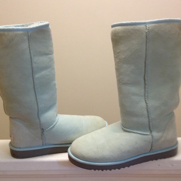 UGG Shoes - UGG classic tall baby blue boots