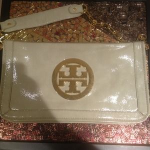 Nude Tory Burch shoulder bag