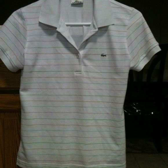 Pre owned authentic Lacoste polo shirt for women