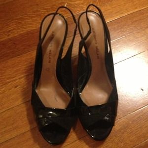 Black Antonio Melani heel