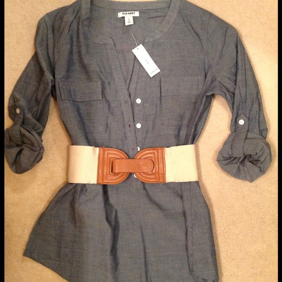 SOLD New chambray top!