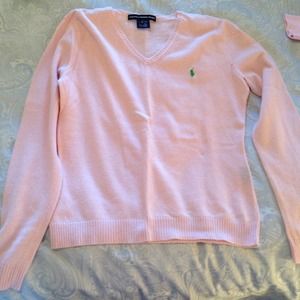 Ralph Lauren Sport Pale Pink Sweater