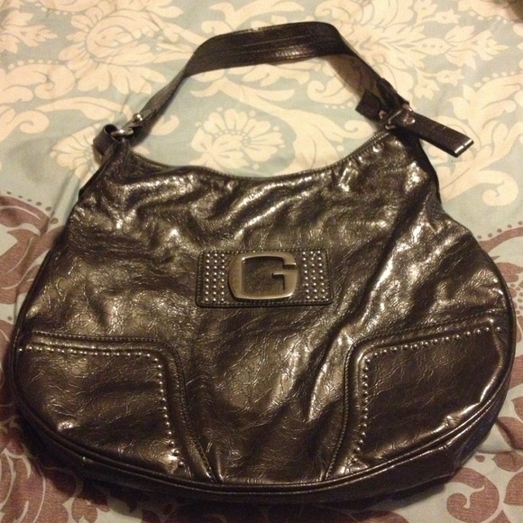 🚫Sold🚫GUESS bag, dark charcoal