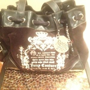 Juicy Couture black handbag