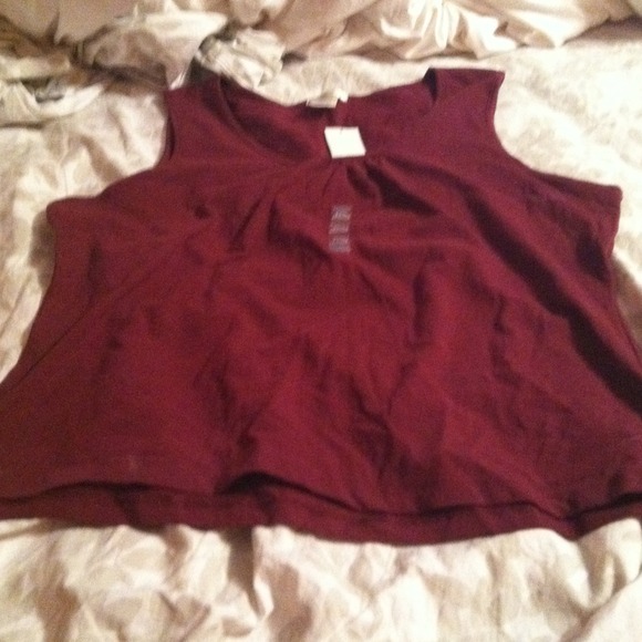 Maroon Tank Top
