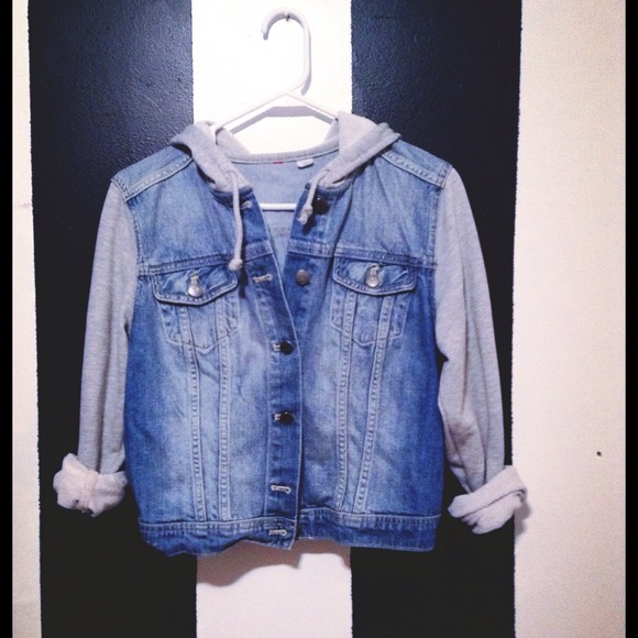 H&M denim sweater