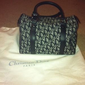 💯% Authentic Dior Boston Bag