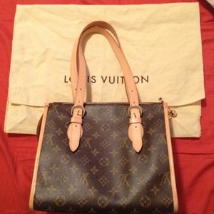 Auth Lv Popincourt Haut Monogram handbag Shoulder