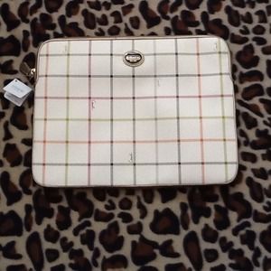 ✂Price cut ✂Authentic Coach laptop carrying case