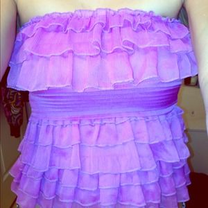 🚫🚫SOLD🚫🚫💗💜super cute tube top 💜💜