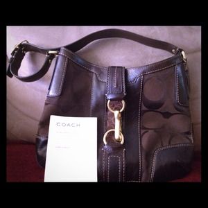 Coach dark brown *authentic*