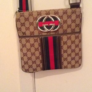 Gucci inspired messenger bag