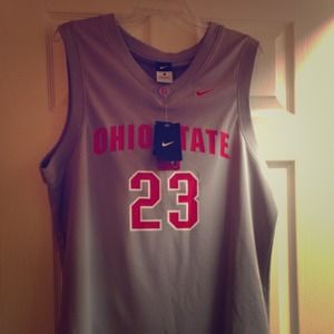 Men's Size Large Ohio State Nike Basketball Jersey