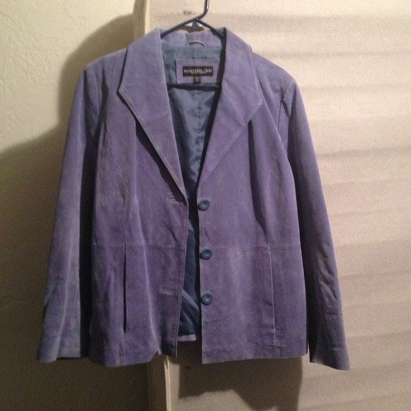Suede size 16 Blazer