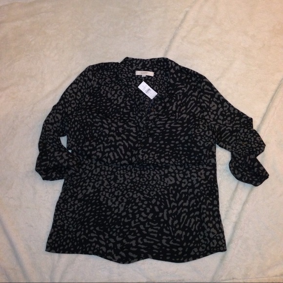 Ann Taylor Loft shirt dress size large