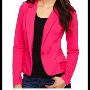 Hot pink A.n.a knit blazer