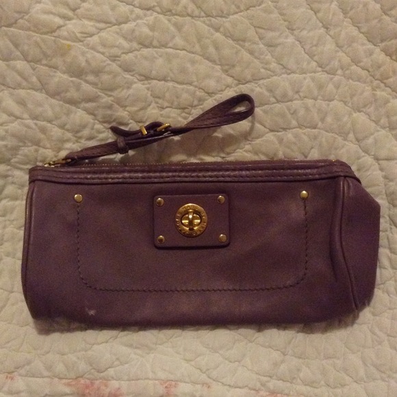Purple Marc by Marc Jacobs wristlet