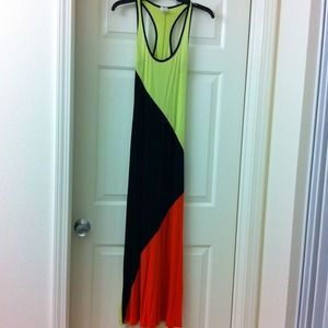 Reserved Color block, white & 3 floral dresses