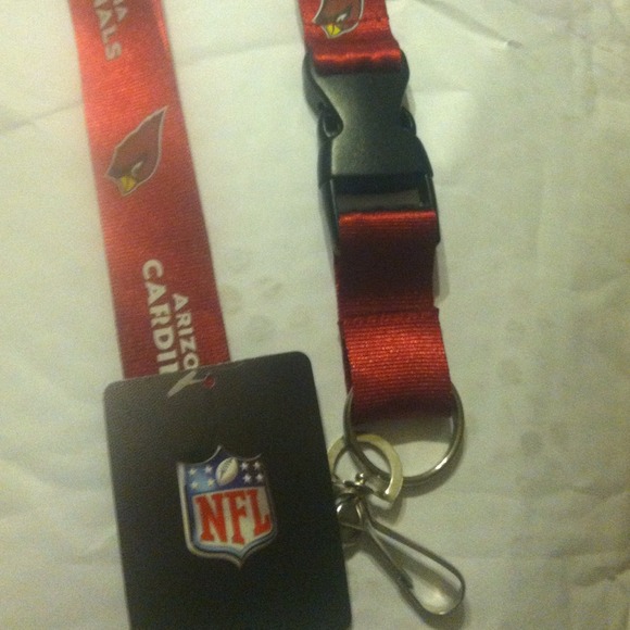 Authentic NFL Arizona Cardinals Lanyard/Keychain