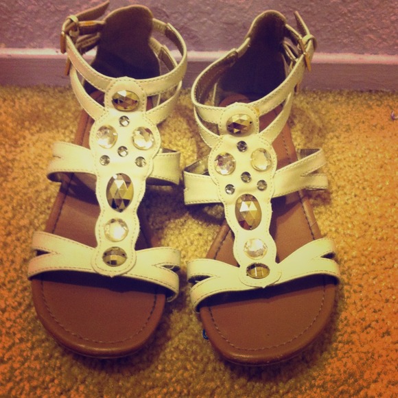Jeweled sandals