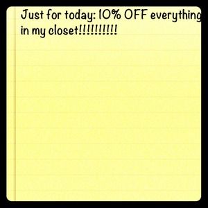 10% OFF everything!!!!