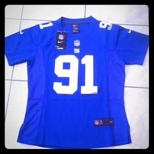 NY Giants Justin Tuck Jersey Woman's Large
