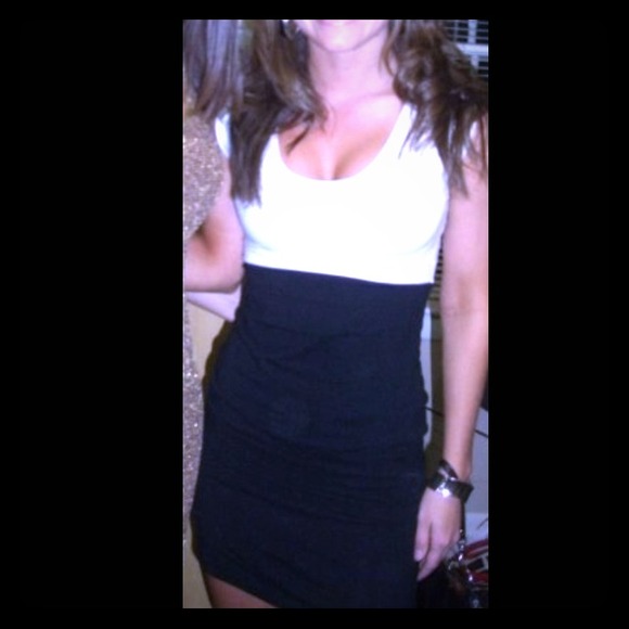 American Apparel Colorblock Dress