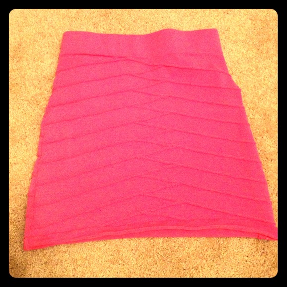 REDUCED**Hot pink mini skirt