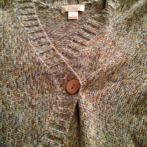 ❌SOLD💝BUNDLEDChristopher & banks multi cardigan M - Picture 2 of 4