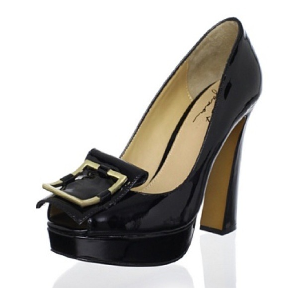 ⭕n Hold Mark + James Eilene Platform Pump in Black - Picture 1 of 4