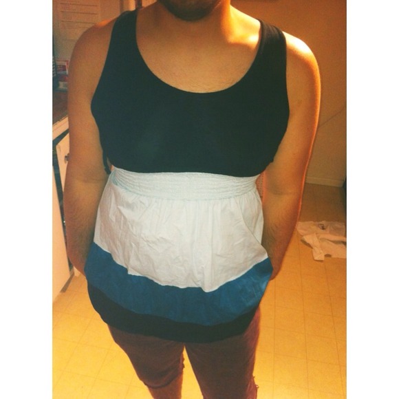 BUNDLE Two adorable striped baby doll tanks!