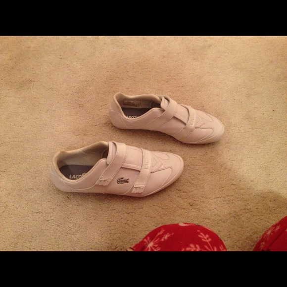 Lacoste white sneakers