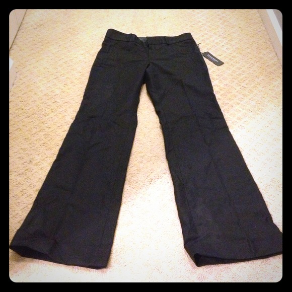 ⛔ SOLD ⛔Black BR cuffed trousers