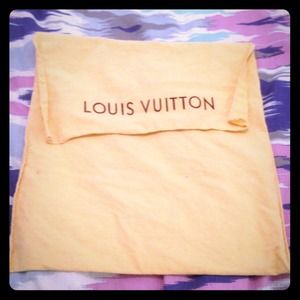 Louis Vuitton dust bag