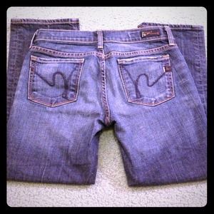 SOLD! Cropped Citzens of Humanity Jeans