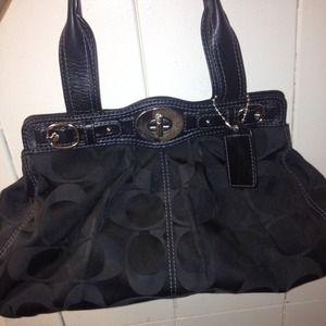 Black Coach Purse