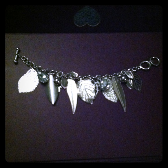 Silver Leaf bracelet