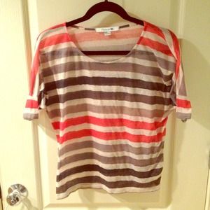 Cute, striped short sleeve shirt from forever21