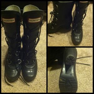 Hunter rain boots