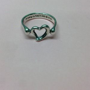 Tiffany heart ring