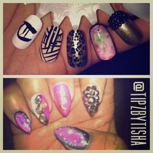 Custom made press ons! 💅🎀😍