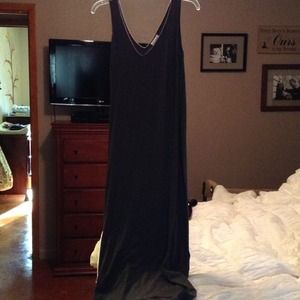 💢💢SOLD💢💢 Grey Maternity Maxi Dress