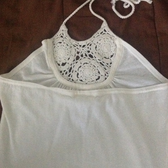 Ivory open back top - Picture 2 of 2