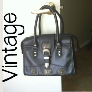 Vintage purse with the long strap