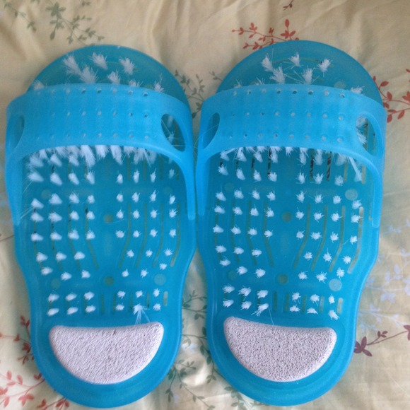 Foot scrubbers for in shower use, 1 pr