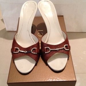 Gucci Guccissima Heels