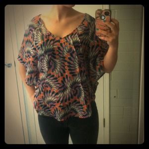Cute bubble like top! Worn once!