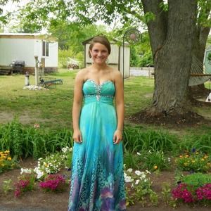 Prom gown worn once paid over $350