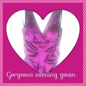 ***Reduced***Gorgeous, long, purple, evening gown.